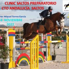 CONVOCATORIA DE CLINIC DE SALTOS PREPARATORIO PARA EL CTO DE ANDALUCÍA DE SALTOS.