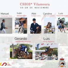EQUIPO ESPAÑOL PARA EL CSIO DE VILAMOURA