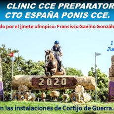 CONVOCATORIA DE CLINIC DE CCE PREPARATORIO PARA EL CTO ESPAÑA DE PONIS CCE 17 Y 18 JUNIO EN PUERTO REAL, CÁDIZ