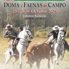 🗓️Del 25 al 26 de octubre CAMPEONATO DE ANDALUCÍA DOMA Y FAENAS DE CAMPO INDIVIDUAL Y POR EQUIPOS. Federación Andaluza de Hípica, Club Deportivo de Garrochistas de la Campiña, Herrera (Sevilla).