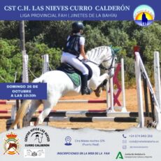 🗓️26 De octubre CST LIGA FAH PROV. CÁDIZ. C.H. Las Nieves, instalaciones Jinetes de la Bahía, Puerto Real (Cádiz).