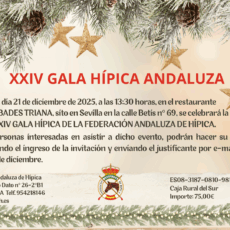 XXIV GALA HÍPICA 2025 (fotos en el interior)