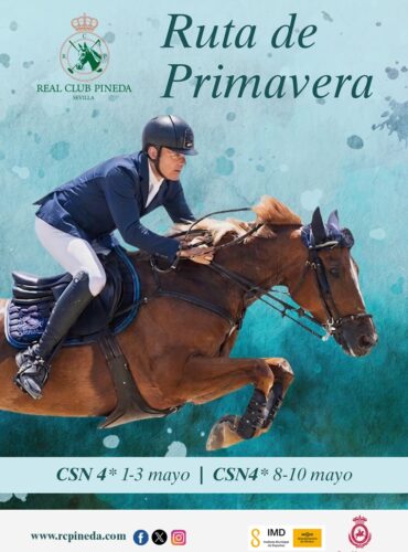 🗓️Del 8 al 10 2º CSN4* RUTA DE PRIMAVERA. Real Club Pineda de Sevilla, Sevilla.