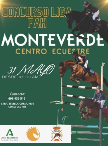 🗓️31 De mayo CST LIGA FAH PROV. SEVILLA. C.H. Monteverde, Coria del Río (Sevilla).