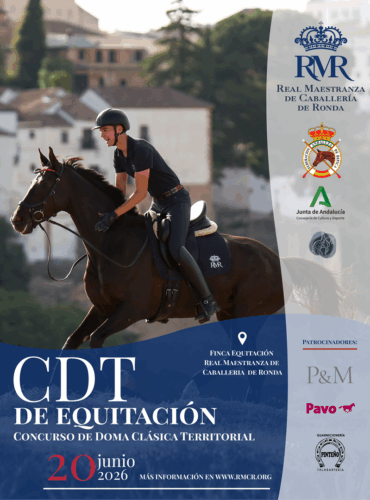 🗓️20 De junio CDT XII COPA DE ANDALUCÍA DOMA CLÁSICA, PARALÍMPICA, PONIS Y AMAZONAS. Real Maestranza de Caballería de Ronda, Ronda (Málaga).