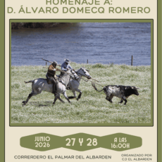 🗓️Del 27 al 28 de junio CTDFC CONCURSO TERRITORIAL DOMA Y FAENAS DE CAMPO. C.D. Albarden, Arcos de la Fra. (Cádiz).