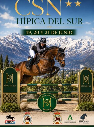 🗓️Del 19 al 21 de junio CSN2*. La Hípica del Sur, Granada.