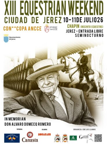 🗓️Del 10 al 11 de julio XII+I EQUESTRIAN WEEKEND «CIUDAD DE JEREZ» CDN 2* COPA ANCCE (seminocturno). CDE Los LLanos, Jerez de la Fra. (Cádiz).