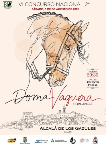 🗓️1 De agosto CVN2* ALCALÁ DE LOS GAZULES. Parada a Raya, Alcalá de los Gazules (Cádiz).