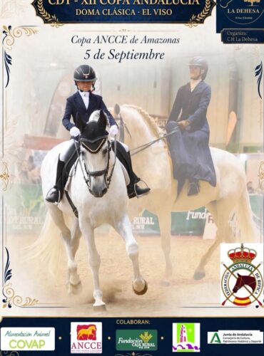 🗓️5 De septiembre CDT XII COPA DE ANDALUCÍA DOMA CLÁSICA, PARALÍMPICA, PONIS Y AMAZONAS. C.H. La Dehesa, El Viso (Córdoba).