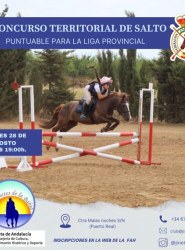 🗓️28 de Agosto CST LIGA FAH PROV. CÁDIZ. Jinetes de la Bahía, Puerto Real, Cádiz.