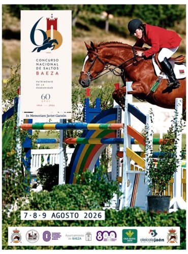 🗓️Del 7 al 8 de agosto CSN 2* 60ª EDICIÓN DEL CONCURSO DE SALTOS «BAEZA PATRIMONIO DE LA HUMANIDAD». Ayuntamiento de Baeza, Baeza (Jaén).