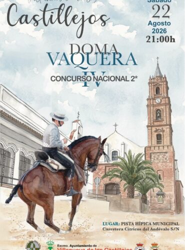 🗓️22 De agosto IV CVN 2* VILLANUEVA DE LOS CASTILLEJOS. Asoc. Hípica Dehesa Andaluza, Villanueva de los Castillejos (Huelva)