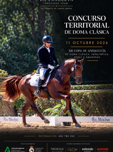 🗓️11 De octubre CDT XII COPA DE ANDALUCÍA DOMA CLÁSICA, PARALÍMPICA, PONIS Y AMAZONAS. La Pañoleta Riders Club, El Puerto de Santa María (Cádiz).