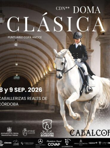 🗓️Del 8 al 9 de septiembre CDN 2* COPA ANCCE. Córdoba Ecuestre, Córdoba.