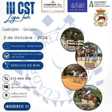 🗓️3 De octubre CST LIGA FAH PROV. CÁDIZ. C.E. Los Lagos Cuadra Jerez, C.E. Los Lagos, Jerez de la Fra. (Cádiz).