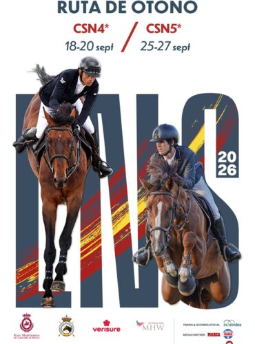 🗓️Del 18 al 20 de septiembre CSN 4* RUTA DE OTOÑO. Real Club Pineda, Sevilla.