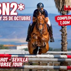 🗓️Del 23 al 25 de octubre CSN 2* SHOT CARMONA. Avanza Eventos Hípicos, S.L., Carmona (Sevilla).